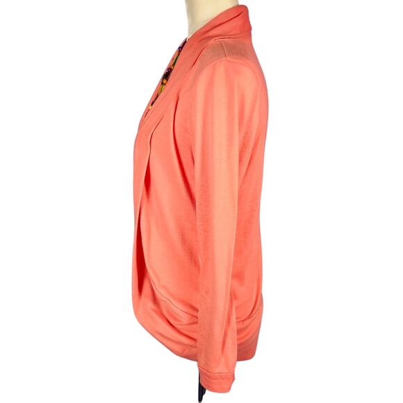Women's Cardigan tapered Long sleeves Size M Y2K Retro BOHO - Picture 3 of 6